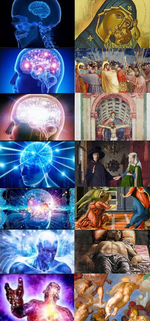 A meme about art history